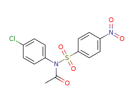 N-acetyl-N-(4-chlorophenyl)-4-nitrobenzenesulfonamide
