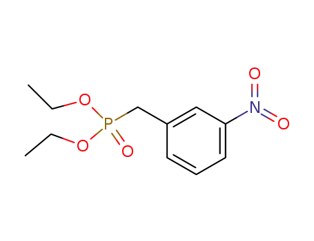Molecular Structure of 104097-04-3 (Phosphonic acid, [(3-nitrophenyl)methyl]-, diethyl ester)