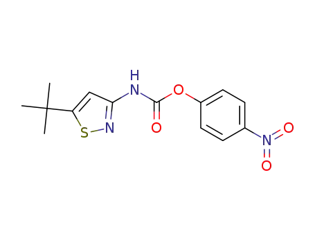(4-nitrophenyl) N-(5-tert-butylisothiazol-3-yl)carbamate