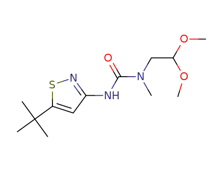 3-(5-tert-butylisothiazol-3-yl)-1-(2,2-dimethoxyethyl)-1-methyl-urea