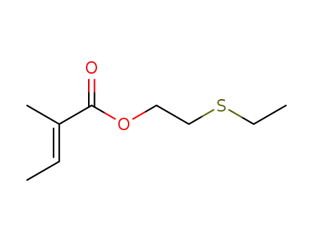 2-(ethylthio)ethyl (E)-2-methylbut-2-enoate