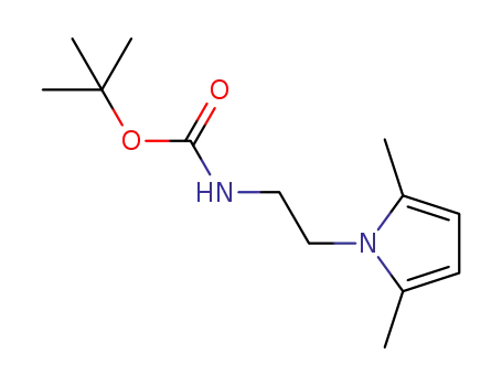 tert-butyl (2-(2,5-dimethyl-1H-pyrrol-1-yl)ethyl)carbamate