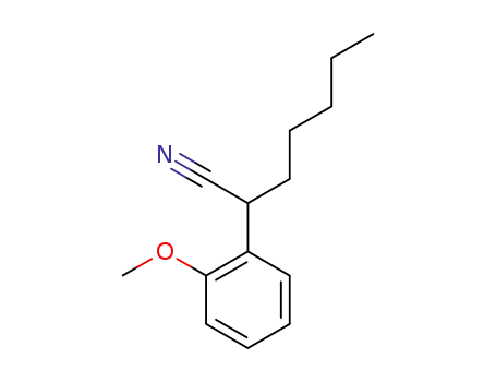 2-methoxy-α-pentylbenzeneacetonitrile