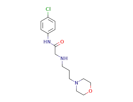 N-(4-chlorophenyl)-2-((3-morpholinopropyl)amino)acetamide