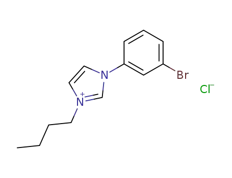 1-(3-bromophenyl)-3-butylimidazol-3-ium chloride