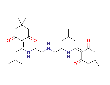 2,2'-(((azanediylbis(ethane-2,1-diyl))bis(azanediyl))bis(3-methylbutan-1-yl-1-ylidene))bis(5,5-dimethylcyclohexane-1,3-dione)