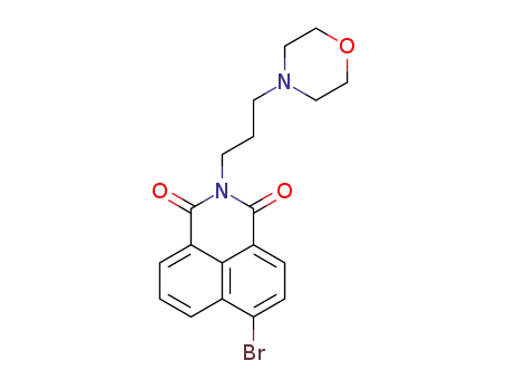 6-bromo-2-(3-morpholinopropyl)-1H-benzo[de]isoquinoline-1,3(2H)-dione