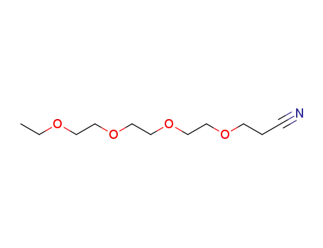 3,6,9,12-tetraoxapentadecane-15-nitrile