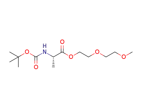 2-(2-methoxyethoxy)ethyl (2S)-2-(tert-butoxycarbonylamino)propanoate