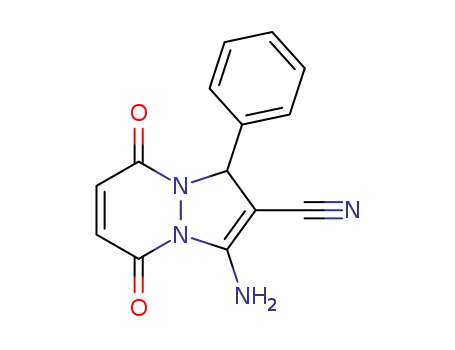 3-amino-5,8-dioxo-1-phenyl-5,8-dihydro-1H-pyrazolo[1,2-a]pyridazine-2-carbonitrile