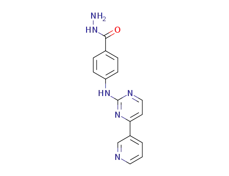 4-((4-(pyridin-3-yl)pyrimidin-2-yl)amino)benzohydrazide