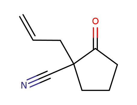 Cyclopentanecarbonitrile, 2-oxo-1-(2-propenyl)-