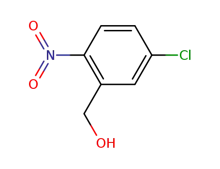 Molecular Structure of 73033-58-6 (5-Chloro-2-nitrobenzenemethanol)