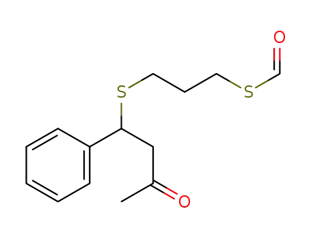 3-((3-oxo-1-phenylbutyl)thio)propyl methanethioate