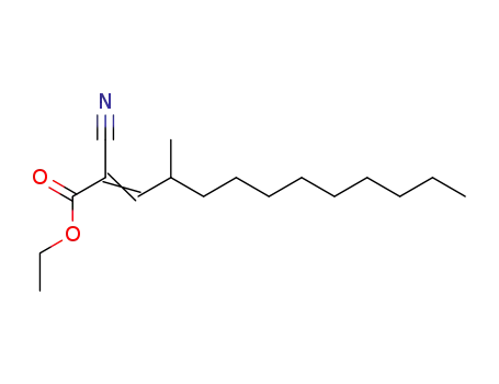 ethyl 2-cyano-4-methyltridec-2-enoate