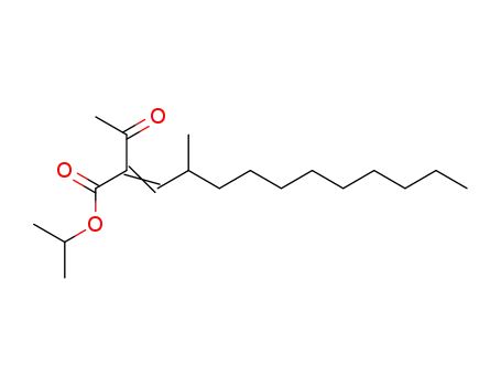 isopropyl 2-acetyl-4-methyltridec-2-enoate