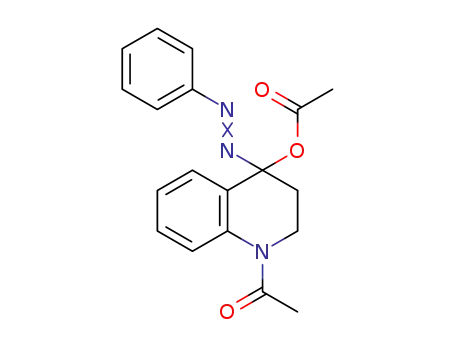 4-acetoxy-1-acetyl-4-phenylazo-1,2,3,4-tetrahydroquinoline