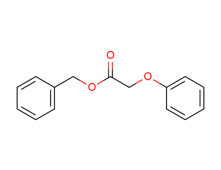 Molecular Structure of 56015-90-8 (Acetic acid, phenoxy-, phenylmethyl ester)