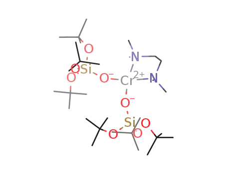 [chromium(II)(tris(tert-butoxy)siloxy)2(N,N,N′,N′-tetramethylethylenediamine)]