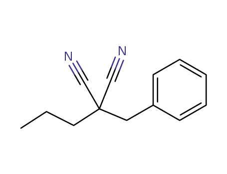 2-benzyl-2-propylmalononitrile