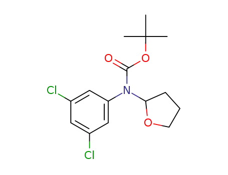 tert-butyl (3,5-dichlorophenyl)(tetrahydrofuran-2-yl)carbamate