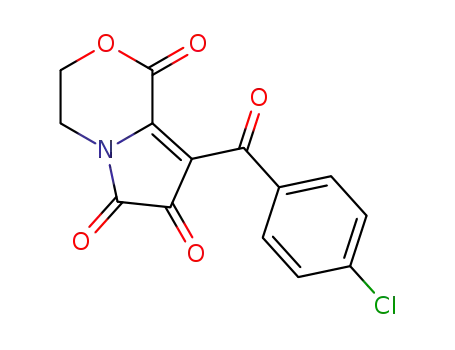 8-(4-chlorobenzoyl)-3,4-dihydro-1H-pyrrolo[2,1-c][1,4]oxazine-1,6,7-trione