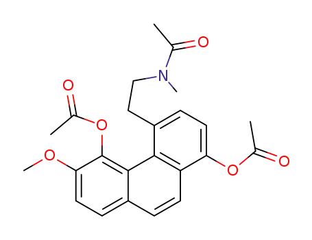 1,5-diacetoxy-4-[2-(acetyl-methyl-amino)-ethyl]-6-methoxy-phenanthrene