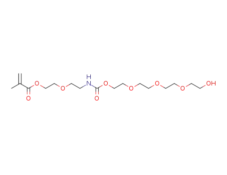 19-hydroxy-7-oxo-3,8,11,14,17-pentaoxa-6-azanonadecyl methacrylate