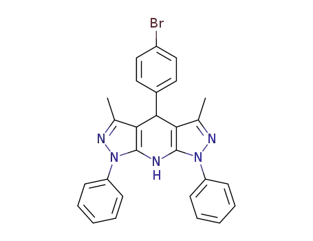 4-(4-bromophenyl)-3,5-dimethyl-1,7-diphenyl-1,4,7,8-tetrahydrodipyrazolo[3,4-b:4',3'-e]pyridine