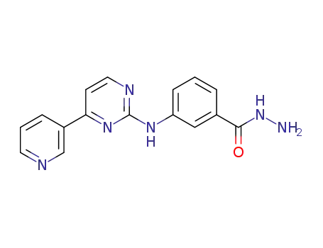 3-((4-(pyridin-3-yl)pyrimidin-2-yl)amino)benzohydrazide