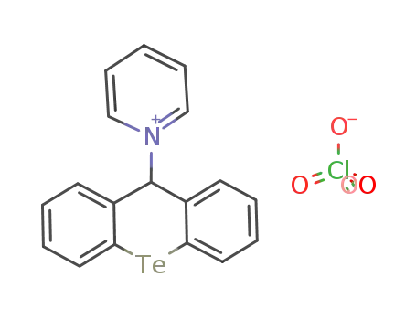 N-(9-Telluroxanthyl)pyridinium Perchlorate