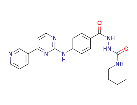 N-butyl-2-(4-((4-(pyridin-3-yl)pyrimidin-2-yl)amino)benzoyl)hydrazine-1-carboxamide