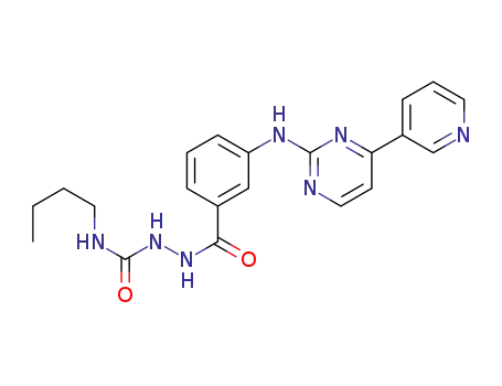 N-butyl-2-(3-((4-(pyridin-3-yl)pyrimidin-2-yl)amino)benzoyl)hydrazine-1-carboxamide