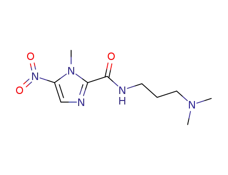 1-Methyl-5-nitro-1H-imidazole-2-carboxylic acid (3-dimethylamino-propyl)-amide