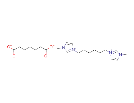 1,6-bis(3-methylimidazol-1-yl)hexane pimelate