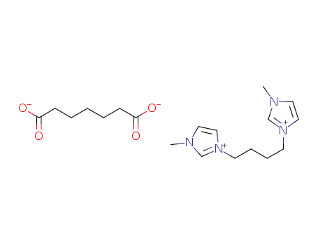 1,4-bis(3-methylimidazol-1-yl)butane pimelate