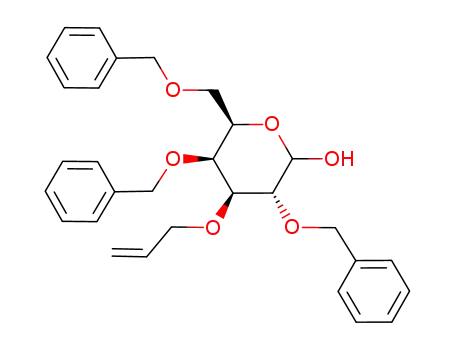 3-O-allyl-2,4,6-tri-O-benzyl-α,β-D-galactopyranoside
