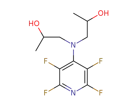 1,1′-((perfluoropyridin-4-yl)azanediyl)bis(propan-2-ol)