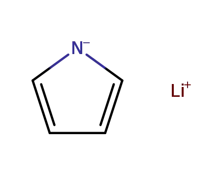 Molecular Structure of 20671-52-7 (1H-Pyrrole, lithium salt)