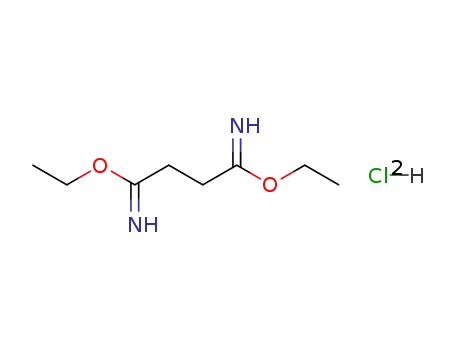 Molecular Structure of 52426-61-6 (Butanediimidic acid, diethyl ester, dihydrochloride)