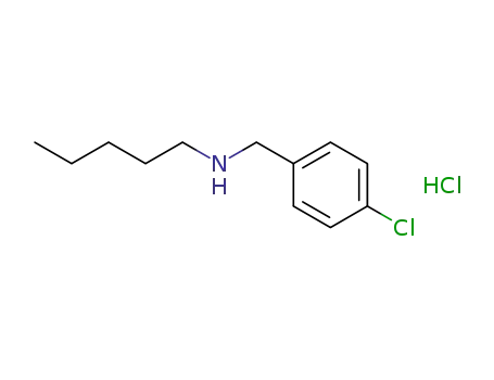N-(4-chlorobenzyl)pentan-1-aminium chloride