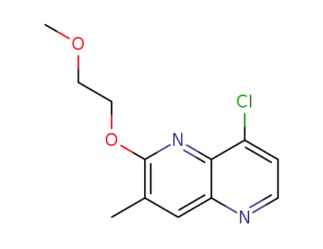 8-chloro-2-(2-methoxyethoxy)-3-methyl-1,5-naphthyridine