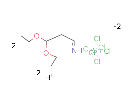 malonaldehyde diethylacetal-imine; chloro stannate