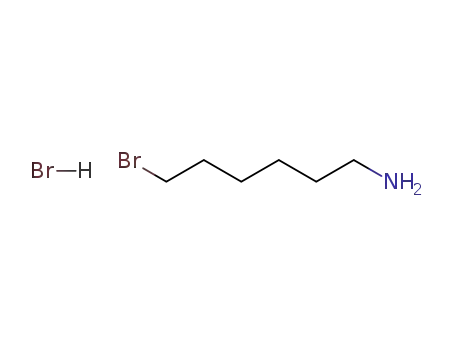 Molecular Structure of 14502-76-2 (6-Bromohexylamine, Hydrobromide)