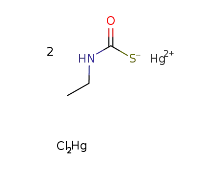 ethyl-thiocarbamic acid ; mercury (II)-compound with mercury chloride