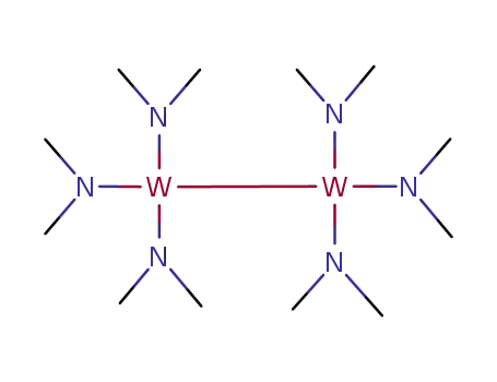 Molecular Structure of 54935-70-5 (dimethylazanide; tungsten)