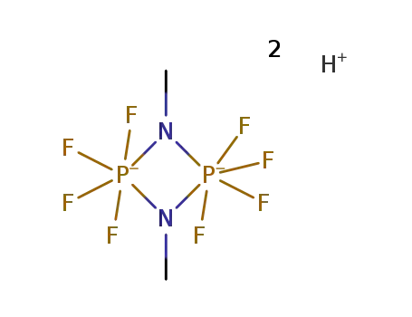 2,2,2,4,4,4,4-Octafluor-1,3-dimethyl-1,3,2λ6,4λ6-diazadiphosphetidin-HF-Addukt