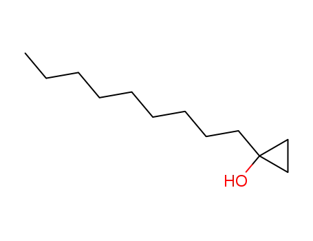 Molecular Structure of 127460-69-9 (Cyclopropanol, 1-nonyl-)