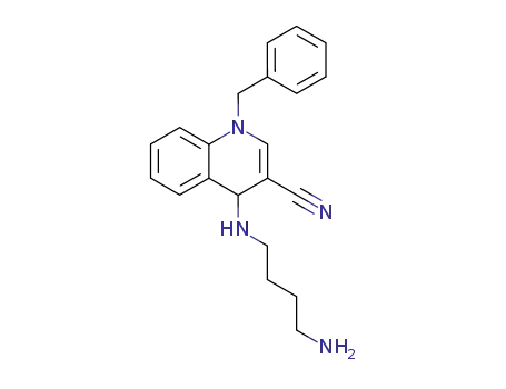 4-(4-Amino-butylamino)-1-benzyl-1,4-dihydro-quinoline-3-carbonitrile
