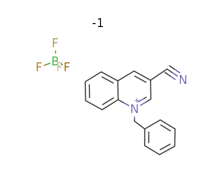 1-benzyl-3-cyanoquinolinium tetrafluoroborate